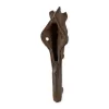 Rustic Horse Wall Hook Set of 3 - Decorative Equestrian Hooks for Home or Stable