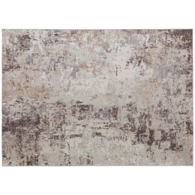 Machine Washable Area Rug 8x10, Non-Slip Modern Abstract Floor Carpet for Living Room, Bedroom, Dining Room, Mixed-Brown